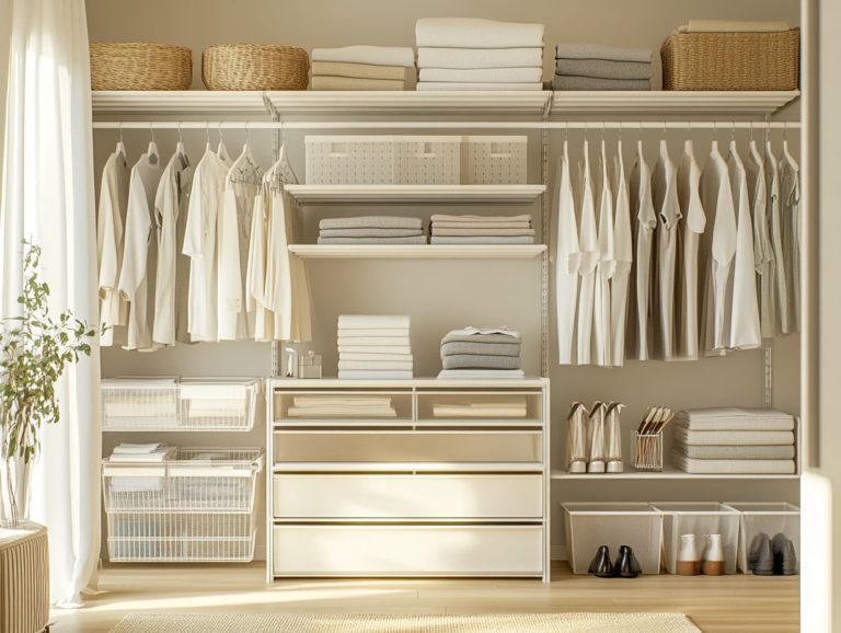 10 Must-Have Items for a Decluttered Closet