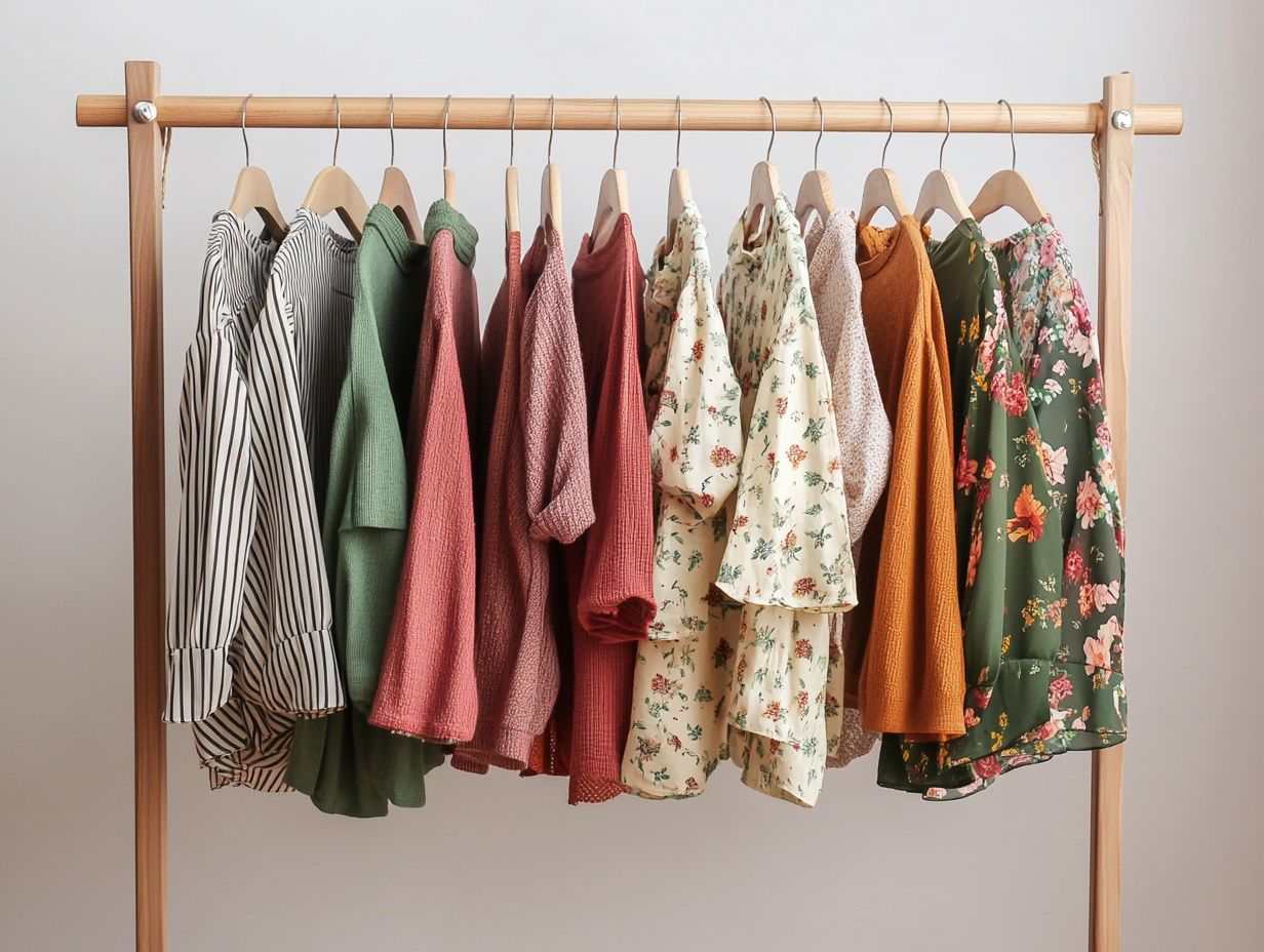 Visual guide to key takeaways for a capsule wardrobe.