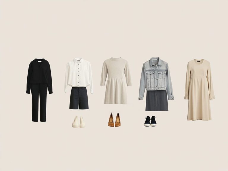 5 Essential Outfits for the Minimalist Wardrobe