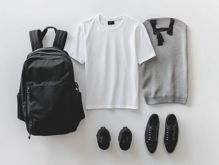 5 Everyday Clothing Items for Minimalists