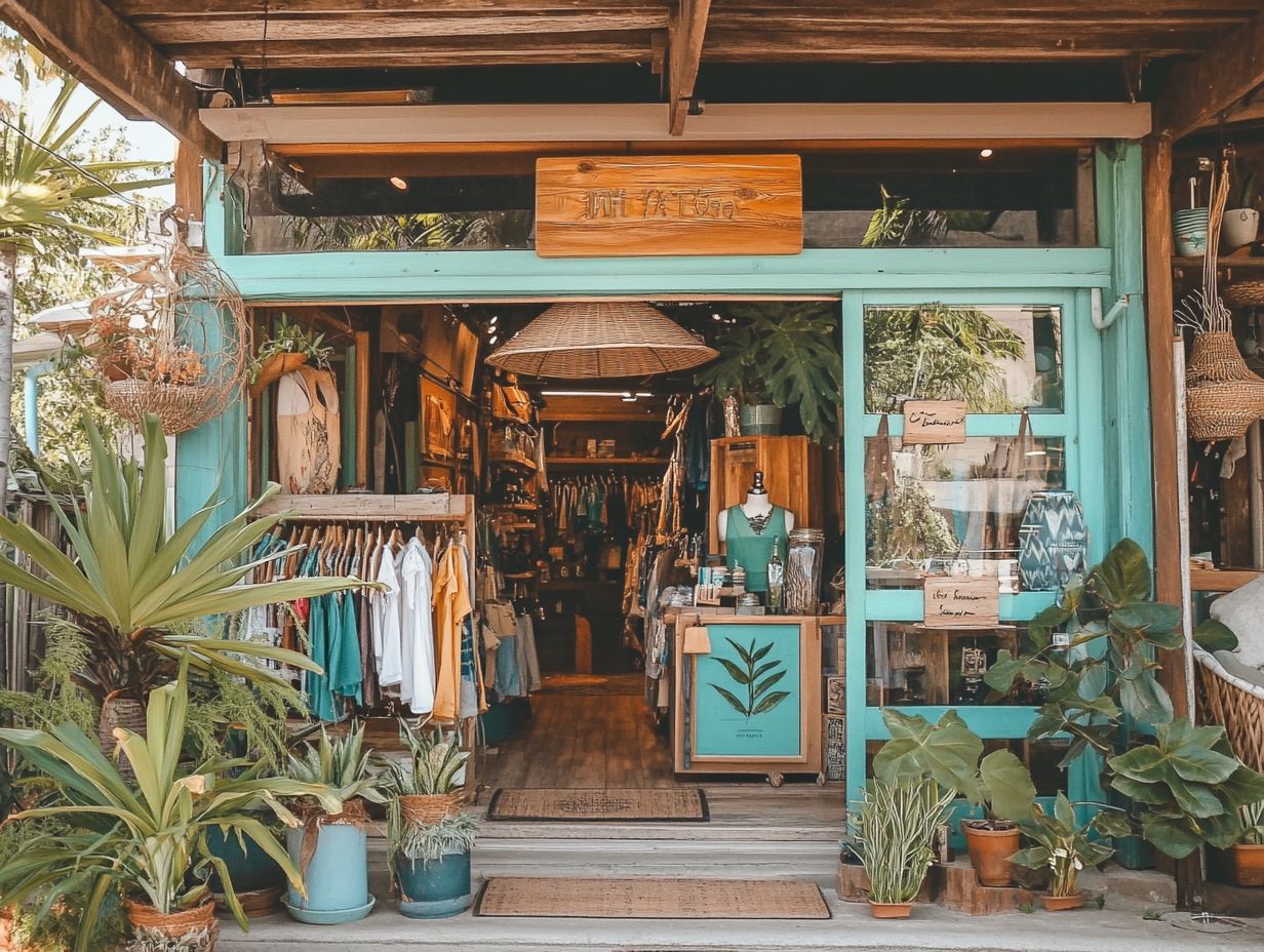 1. What are the top 5 local sustainable fashion boutiques to explore?