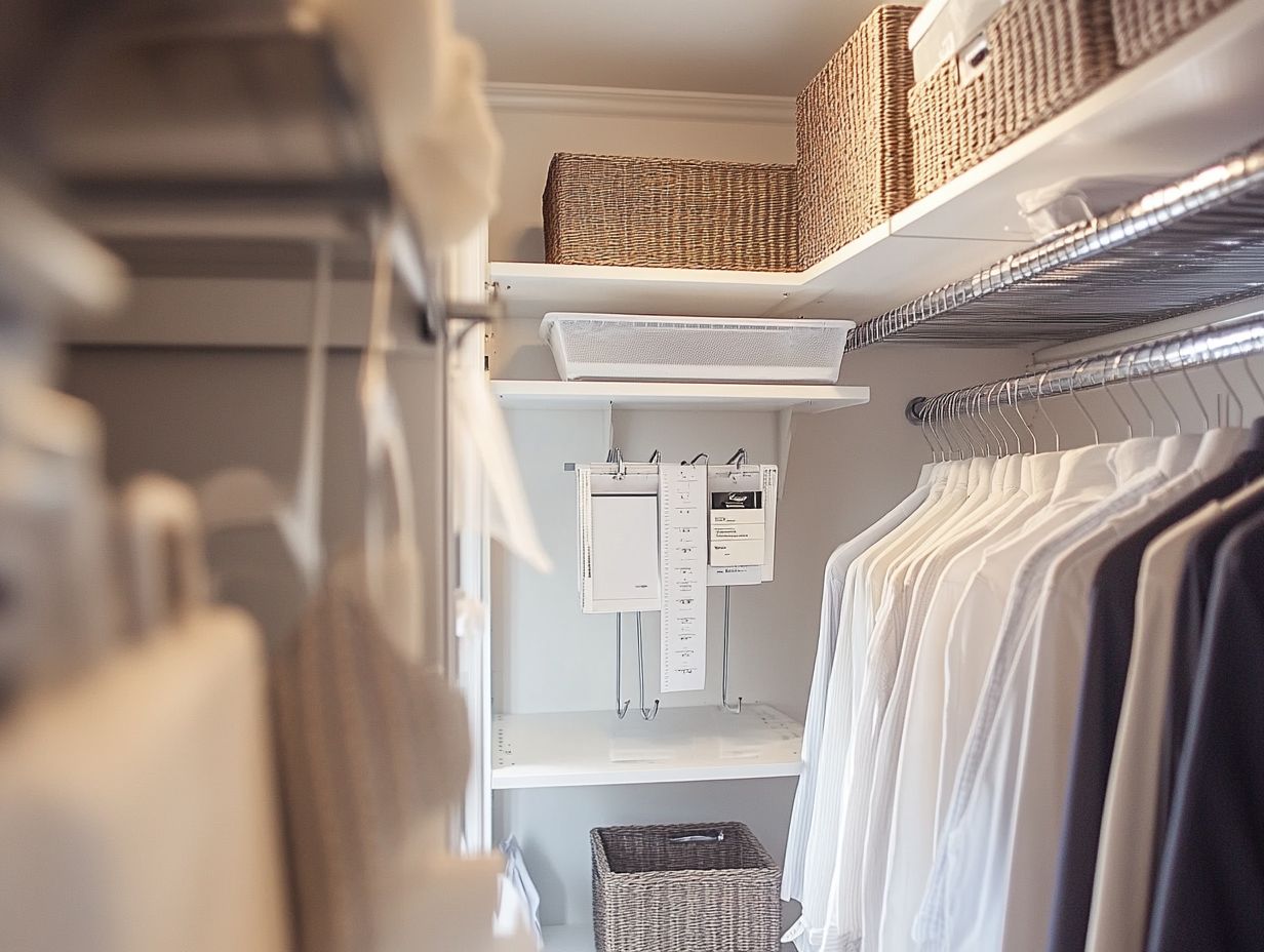 An overview of essential tips for effective closet decluttering tools.