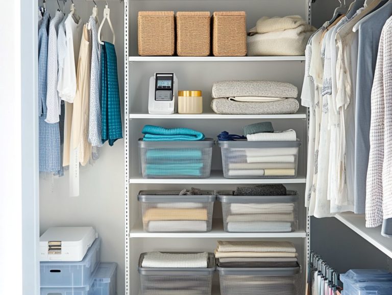 7 Essential Tools for Closet Decluttering