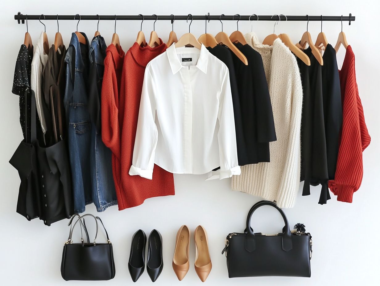 A visual guide to the 9 items that every capsule wardrobe should include