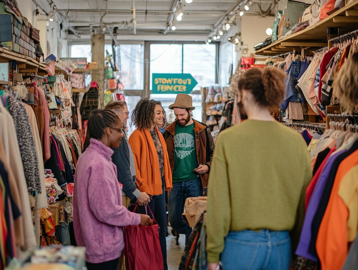 Explore the future of sustainable thrift shopping, where secondhand clothing carries immense value!