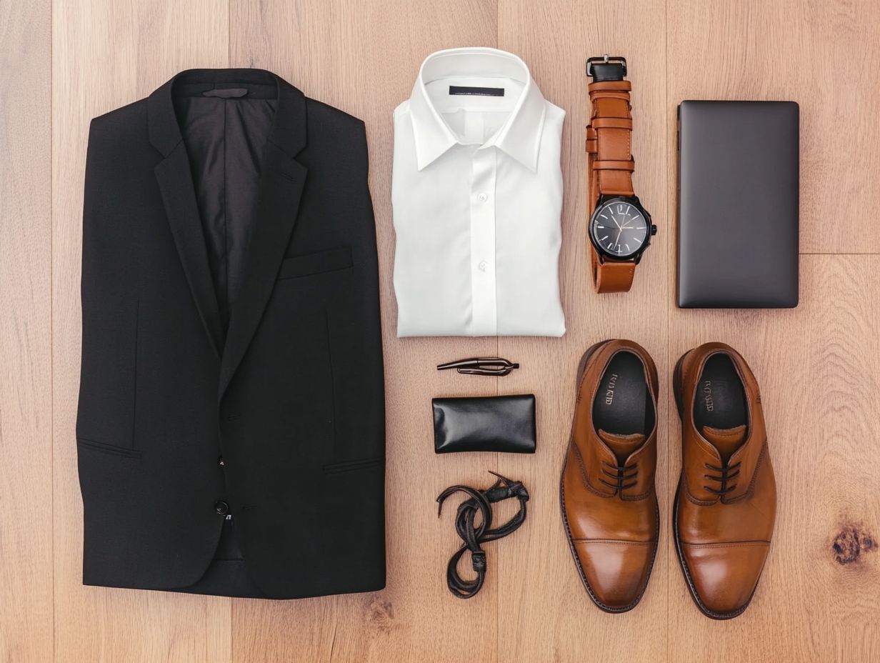 Essential workwear items for a minimalist wardrobe