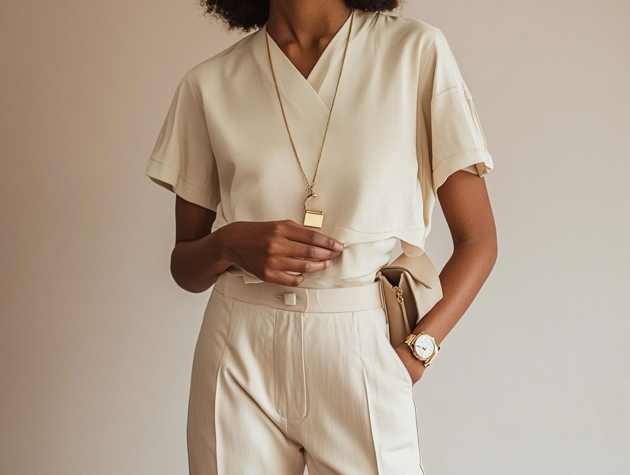 Essential accessories for a minimalist outfit