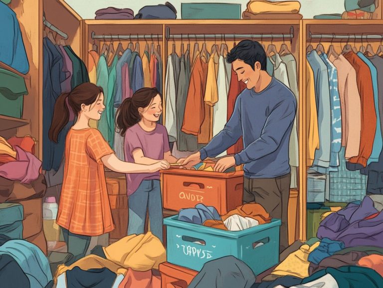 How to Get Family Involved in Closet Decluttering