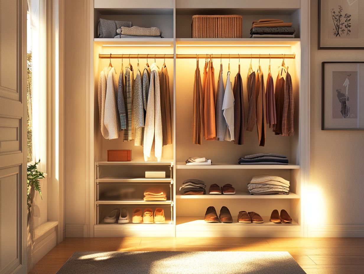 Key Takeaways: Tips for Maintaining a Decluttered Closet