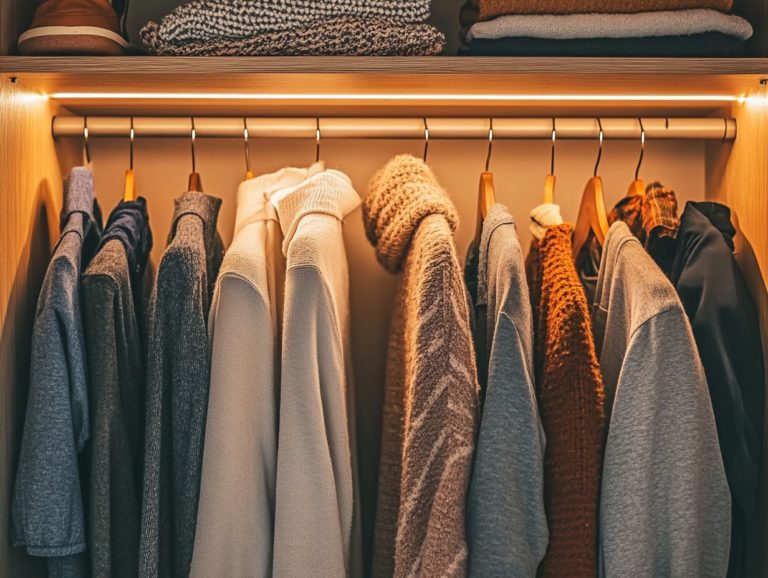 How to Organize Your Capsule Wardrobe