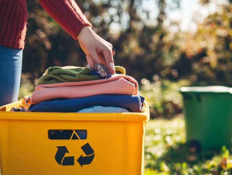 How to Recycle or Donate Old Clothes