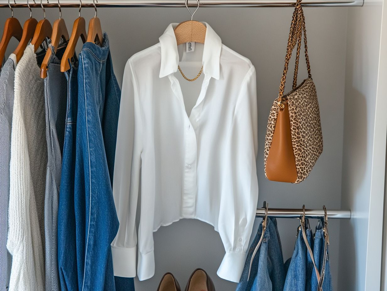 Image illustrating how to choose essential pieces for your wardrobe