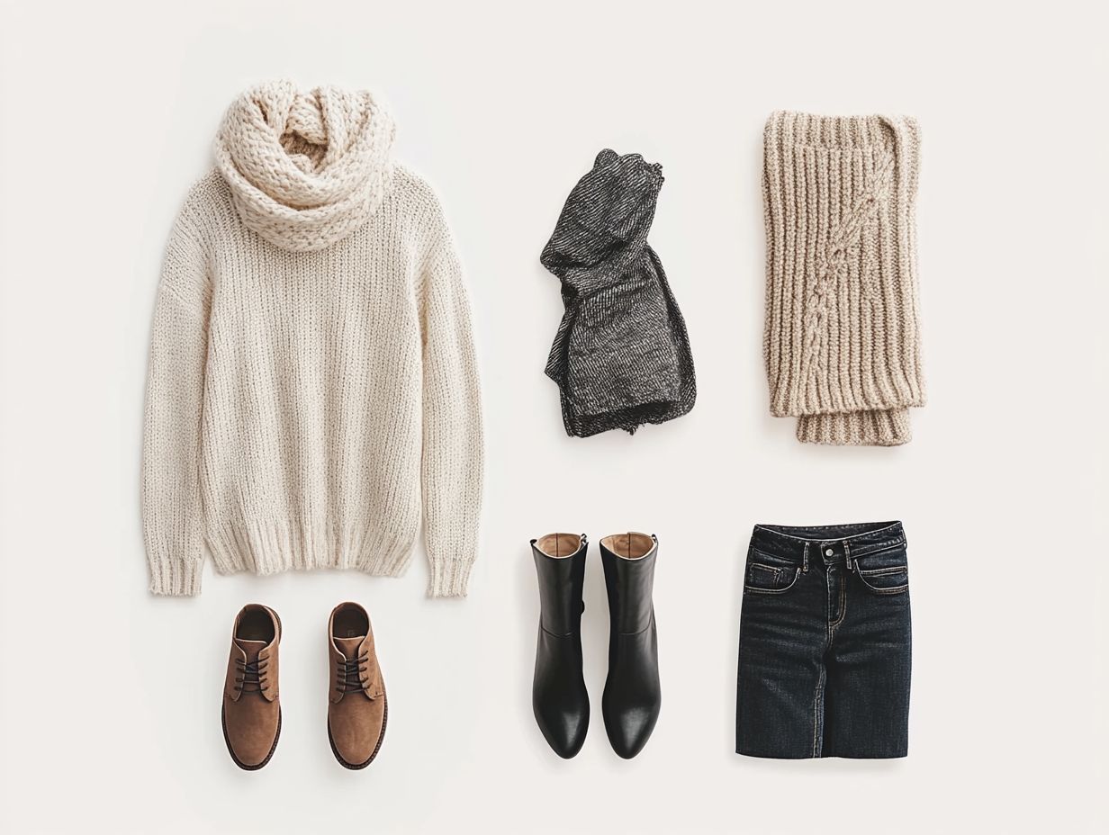 Essential Bottoms for a Cold Weather Minimalist Wardrobe.