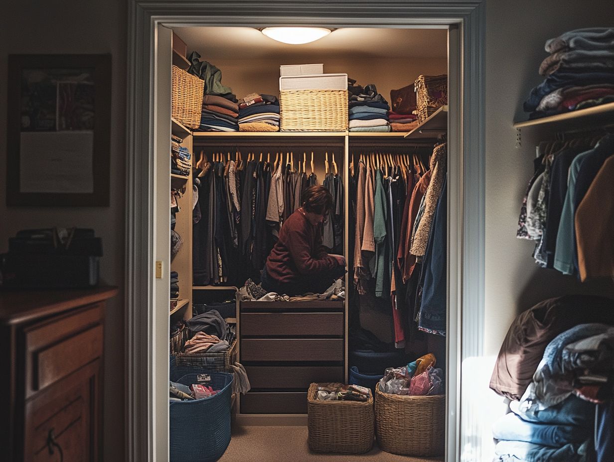 The advantages of seasonal closet decluttering.