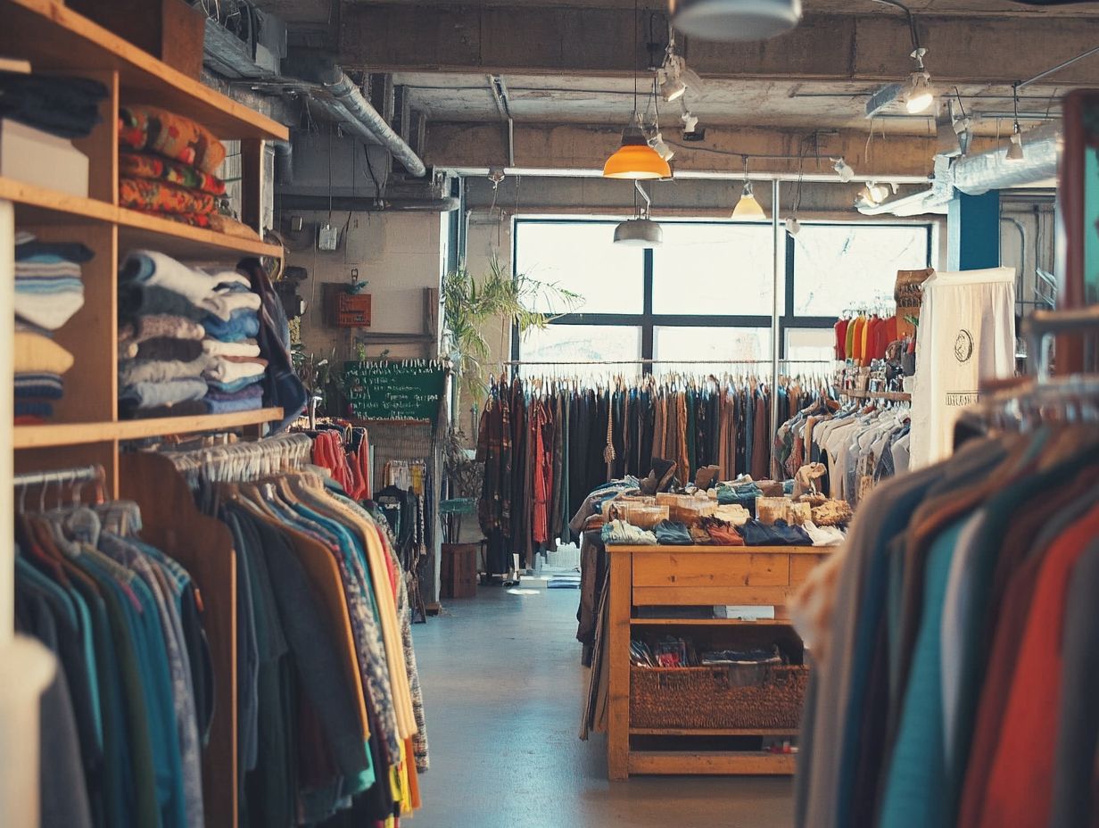 Key Takeaways highlighting local thrift shops for sustainable fashion.