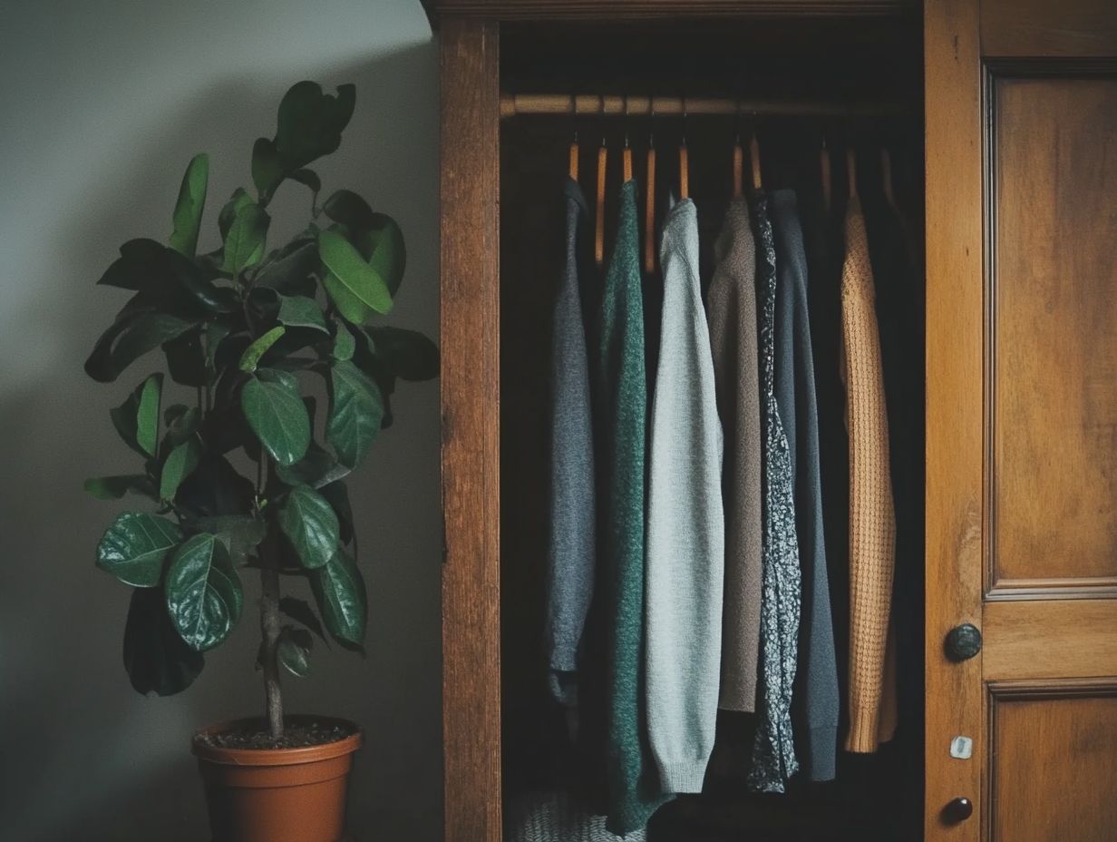 Image illustrating the connection between minimalism and sustainable fashion