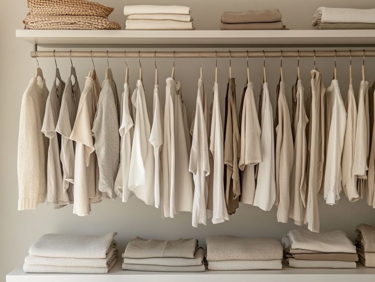 The Essential Checklist for Minimalist Wardrobes