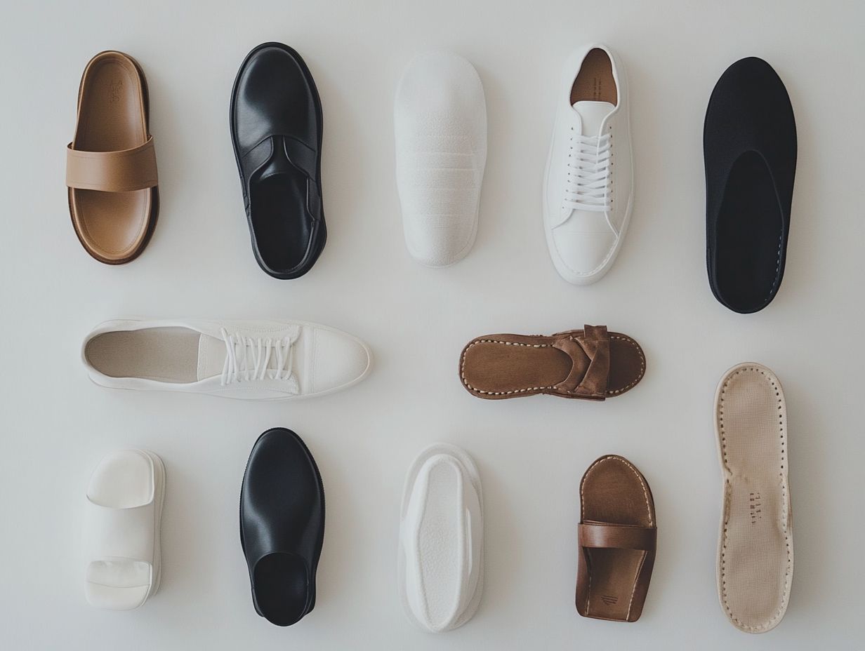 Image illustrating the minimalist approach to footwear care