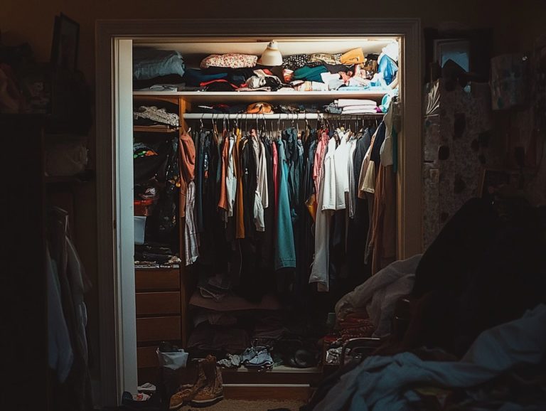 The Psychology Behind Closet Clutter