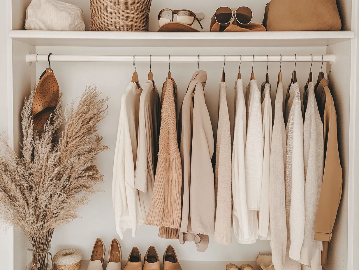 How do I determine which items to include in my capsule wardrobe?