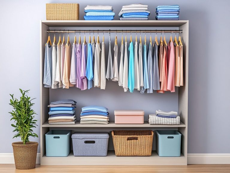 Tips for Decluttering a Small Closet Space