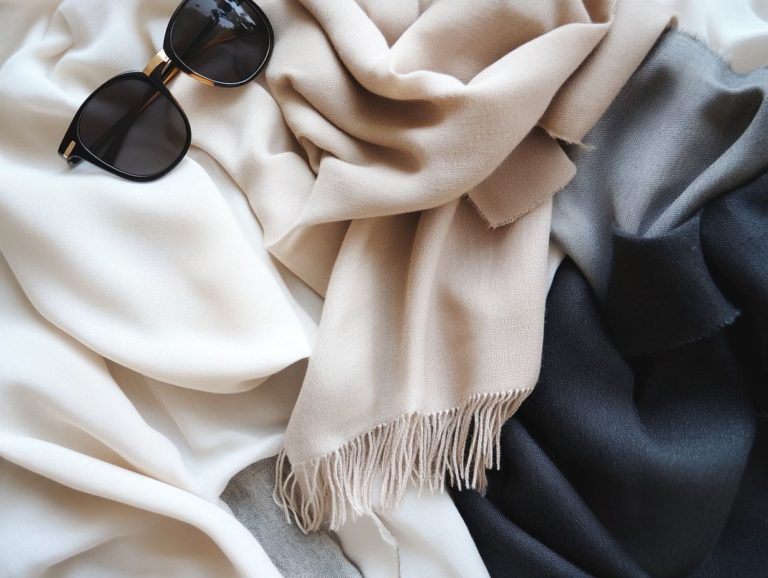 Utilizing Scarves in Minimalist Styling