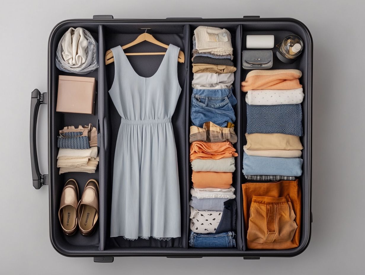 What items should be included in a minimalist travel wardrobe?