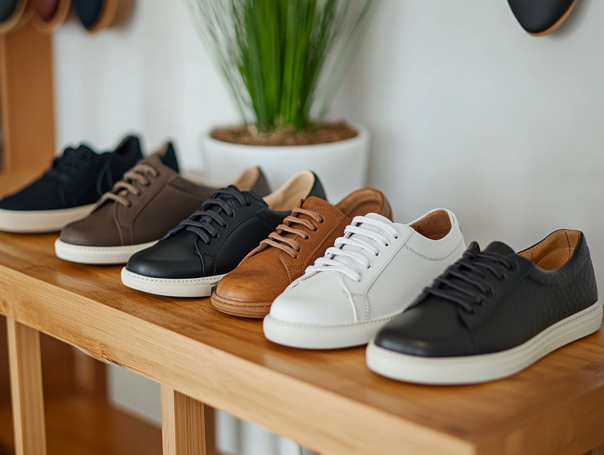 An overview of essential items for minimalist shoes.