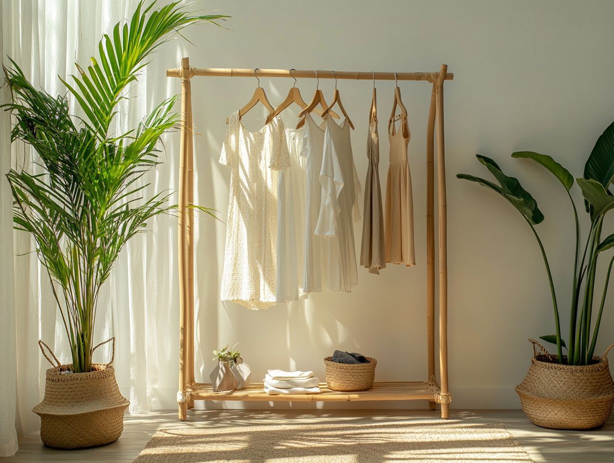 Image of sustainable wardrobe care and upcycling techniques