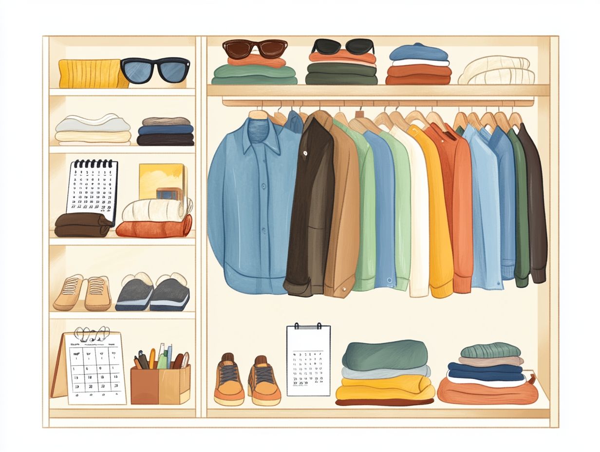 What role does wardrobe planning play in achieving a cohesive style?